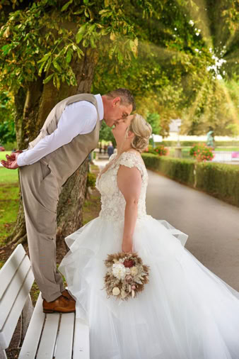 Brautkuss Fotograf